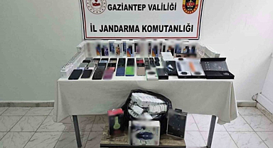 Gaziantep'te kaçak eşya operasyonu: 2 gözaltı