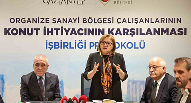 Gaziantep'te OSB çalışanlarına konut yapılacak