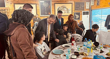 Şanlıurfa'da protokolden şehit ve gazi yakınlarıyla iftar