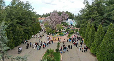 Gaziantep Doğal Yaşam Parkı'nda bayram yoğunluğu