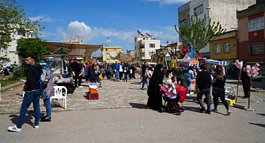 Kilis'te bayram yeri doldu taştı