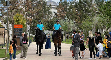 Gaziantep'te Jandarma Atlı Birliği göreve başladı