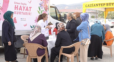 Gaziantep'te KETEM'den on binlerce kişiye kanser taraması
