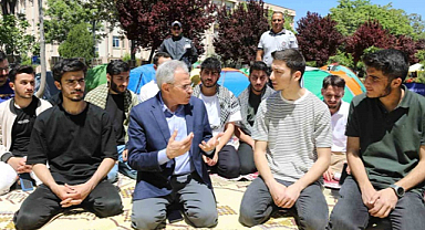 Gaziantep Üniversitesi'nde Gazze'ye destek eylemi