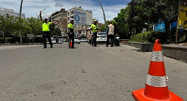 Kilis'te yoğun trafik denetimleri
