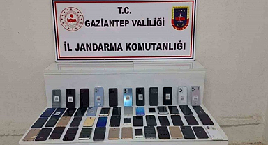 Gaziantep'te kaçak cep telefonu operasyonu: Değeri 2,5 milyon TL!