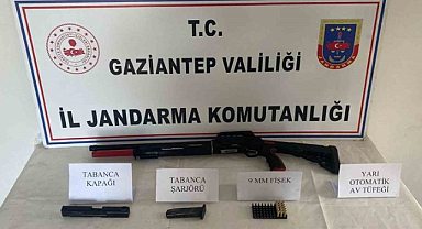Gaziantep'te silah kaçakçılarına operasyonlar: 31 gözaltı