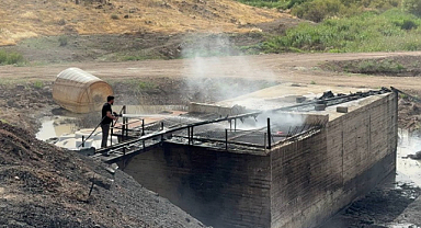 Kilis OSB'deki otluk alanda yangın çıktı!