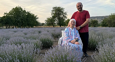 Kilis'teki lavanta bahçesine rekor ziyaretçi