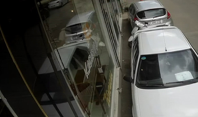 Dehşet anları kamerada