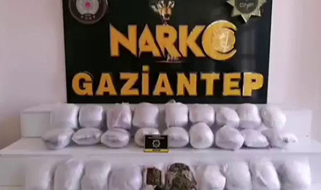 Gaziantep'te uyuşturucu operasyonu: 54 tutuklama