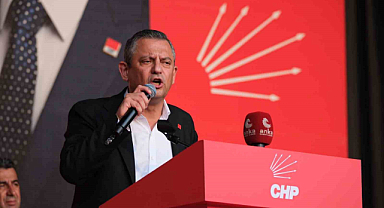 CHP Lideri Özel, Gaziantep'teki Fıstık Mitingi'nde konuştu