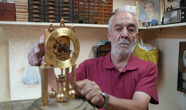 Kilisli usta 52 yıldır zamana ayar veriyor