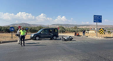 Kilis-Gaziantep çevre yolunda kaza: 2 yaralı