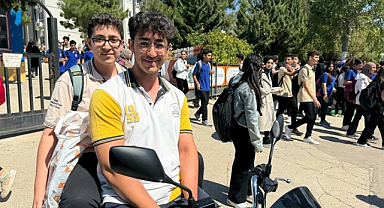 Kilis'te alternatif servis aracı motosikletler oldu