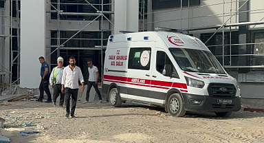 Kilis'te okul inşaatından düşen işçi öldü