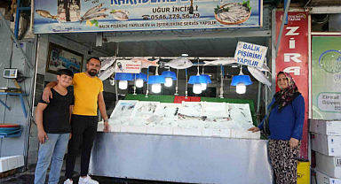 Kilis'teki balıkçı tezgahlarında hareketlilik başladı