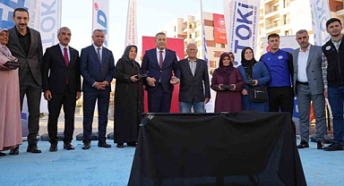 Kilis'te deprem konutlarının kura çekimi yapıldı