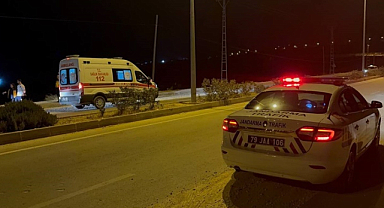 Kilis'te motosikletin devrildiği kazada 2 kişi yaralandı