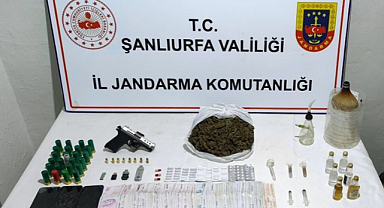 Siverek'te jandarmadan uyuşturucu operasyonu: 1 gözaltı