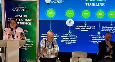 Başkan Şahin, Bakü'deki COP29 Konferansı'nda konuştu