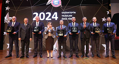 Gaziantep'in Yıldızları Ödül Töreni düzenlendi