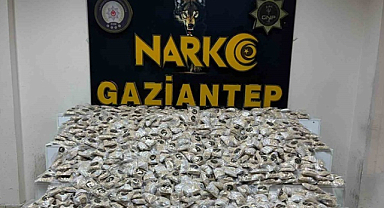 Gaziantep'teki operasyonda milyonlarca uyuşturucu hap bulundu