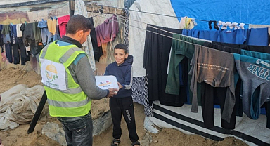 İmkander Derneği'nden savaş mağdurlarına yardımlar