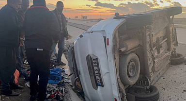 Kilis-Gaziantep karayolundaki kazada 5 kişi yaralandı