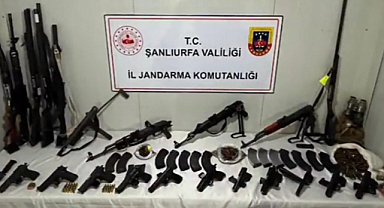 Şanlıurfa'da silah kaçakçılarına 7 adreste baskın! 10 gözaltı