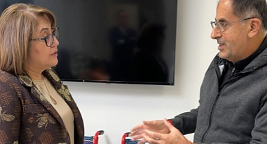 Başkan Şahin'e engelli depremzedenin teşekkürü