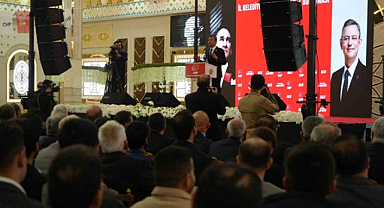 CHP lideri Özgür Özel Kilis'te konuştu