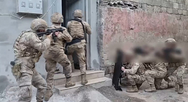 Gaziantep'te terör örgütüne operasyonda 16 şüpheli yakalandı