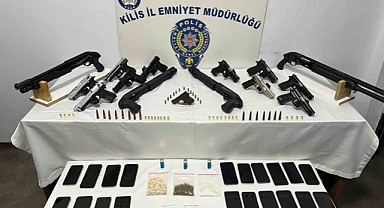 Kilis'te polisten operasyonlar: 79 şüpheli yakalandı