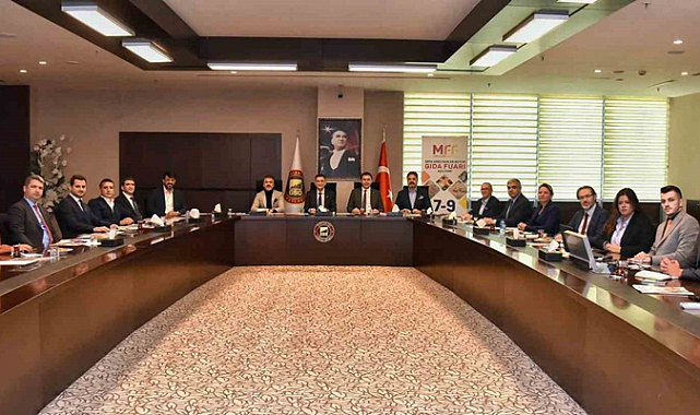 MFF Ortadoğu Gıda Fuarı için Gaziantep'te toplantı düzenlendi