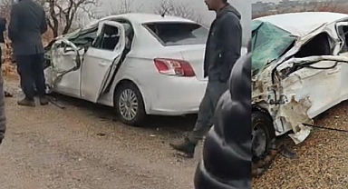 Nizip'te halk otobüsüyle otomobil çarpıştı! 1'i ağır 5 yaralı