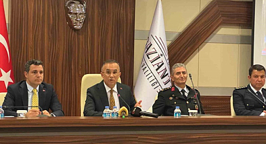 Gaziantep'in 2024 asayiş bilançosunu Vali Çeber açıkladı