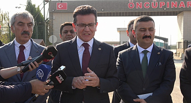 Kilis Öncüpınar Sınır Kapısı’nda incelemeler yapıldı