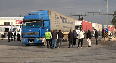 Kilis Öncüpınar Sınır Kapısı’nda TIR yoğunluğu