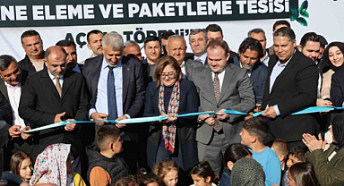 Nane Eleme ve Paketleme Tesisi törenle açıldı